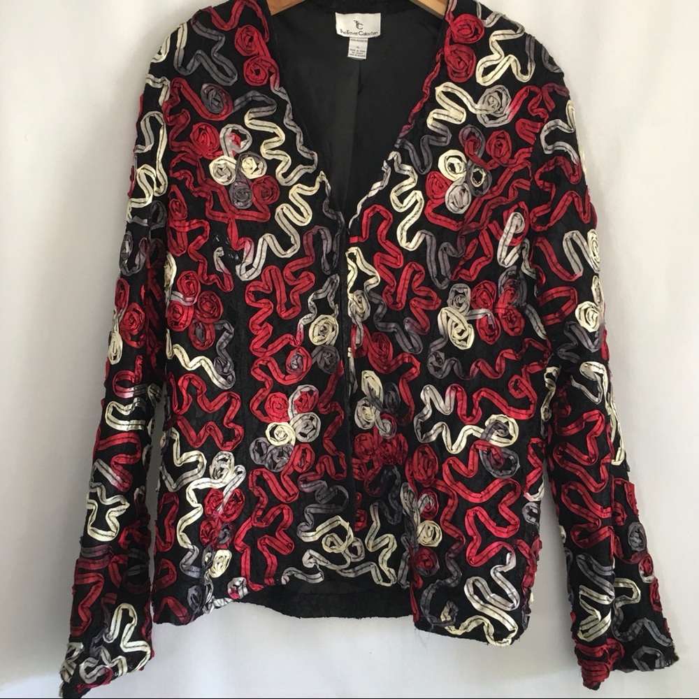 Travel Collection NWT Lace & Ribbon Jacket